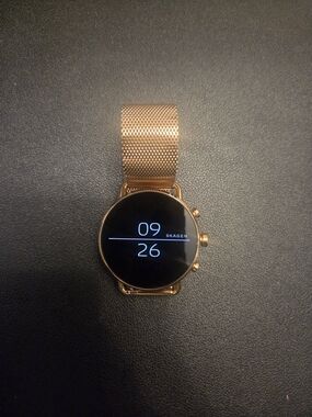 Skagen Falster Gen 6 Rose Gold Mesh Smartwatch
